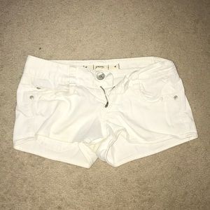 white shorts